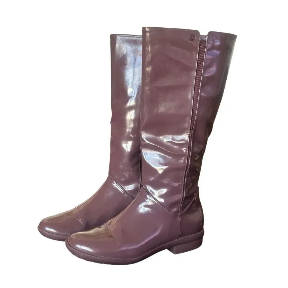 Ugg Tenaya Dusty Purple Knee High Rainboots Size 7